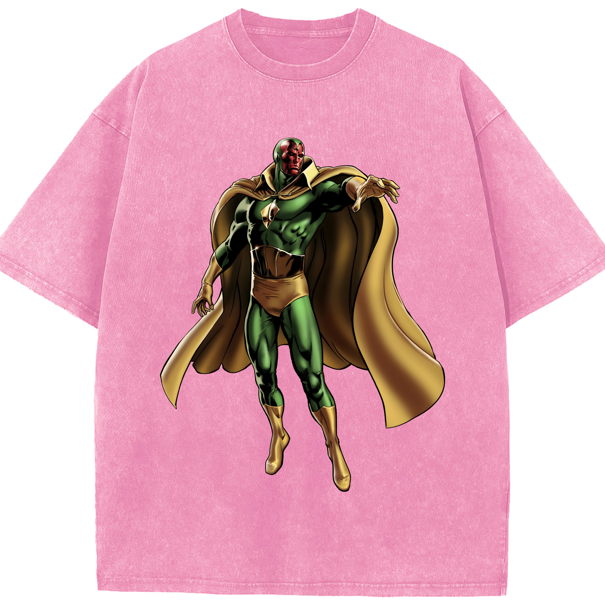 （画像用） アベンジャーズ The Avengers 綿100% ヴィンテージ風 半袖Tシャツ（フロントプリント）